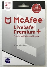 McAfee LiveSafe Premium+, 1 rok na nieograniczoną liczbę urządzeń (RRP-79,99 GBP)