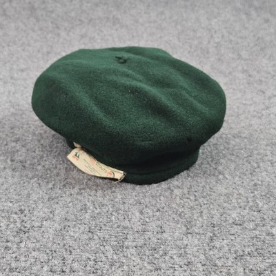 Girl Scout vintage 1960 green wool beret‎ Vintage 1960 main image 2