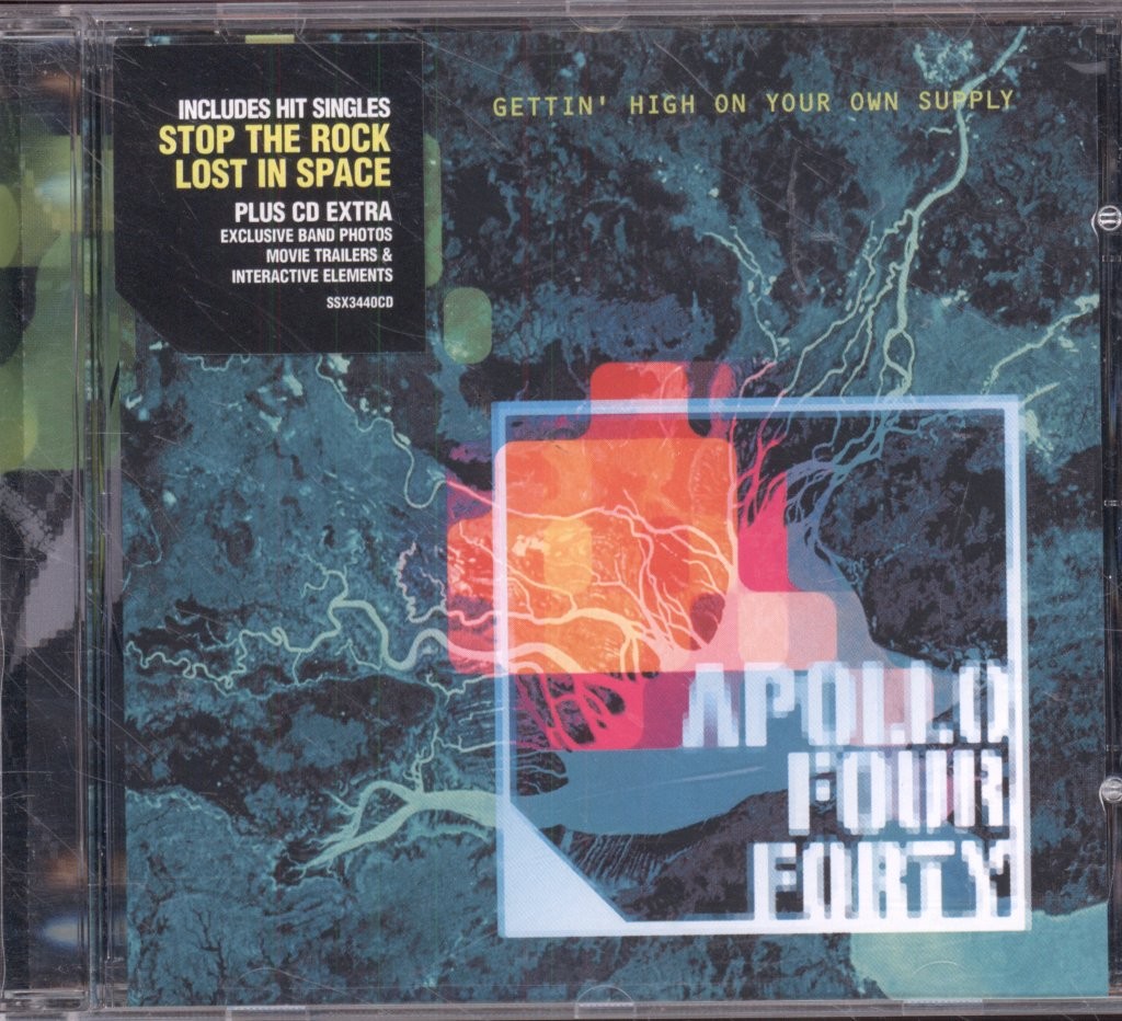 Apollo 440 Gettin' High On Your Own Supply CD Europe Epic 1999 enhanced CD. Has