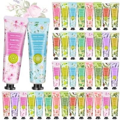 Handcreme 40 x 30 ml Mini Handcreme für sehr trockene Hände veganfreundlich und