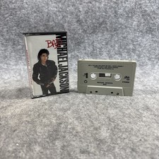 Michael Jackson: Bad (1987 Cassette Tape Epic Records) King of Pop OET-40600