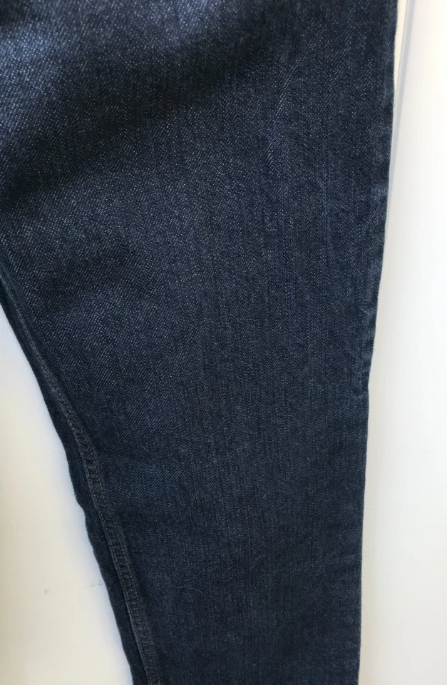 Lands' End Iron Knee Classic Boy's Straight Leg Jeans, Dark Wash, Size 12 - Image 4 of 4
