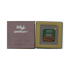 Intel Pentium 166 CPU Non-MMX A80502166 SY016 Socket 7 Processor