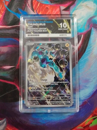 Thundurus - 209 - Pokemon Center Promo - Ace Grading 10 - English