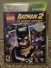 LEGO Batman 2: DC Super Heroes (Microsoft Xbox 360, 2012) Complete. Tested.