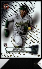 2023 Topps Pristine #73 Esteury Ruiz Rookie Oakland Athletics