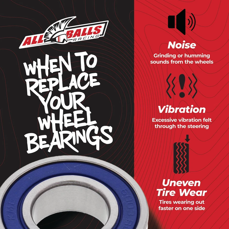 All Balls Wheel Bearing Kit Rear For Honda CRF150R/RB 07-17 25-1540 Foto 3 de 4