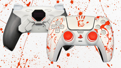 PS5 eXcluziv3 Gaming Controller Vortex Bloody  ähnl. Scuf, AIMKings TMR-Sticks
