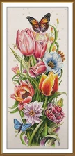 Creative Сross Stitch Embroidery Kit "Spring extravaganza" Nova Sloboda