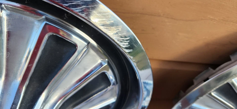 Mercury Cougar Sport Special 1969 Dan Gurney Cyclone turbina juego de 4 tapacubos  Foto 4 de 4