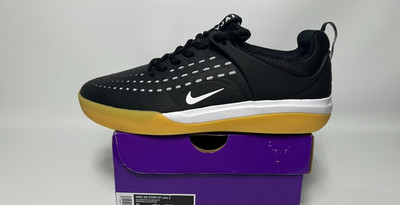 Nike SB Nyjah 3 Black Gum Men's Size 9-13 White DV7896-001