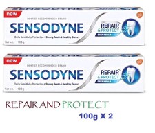 SENSODYNE REPAIR  PROTECT 100gX2 TOOTHPASTE FOR SENSITIVE TEETH USA SELLER