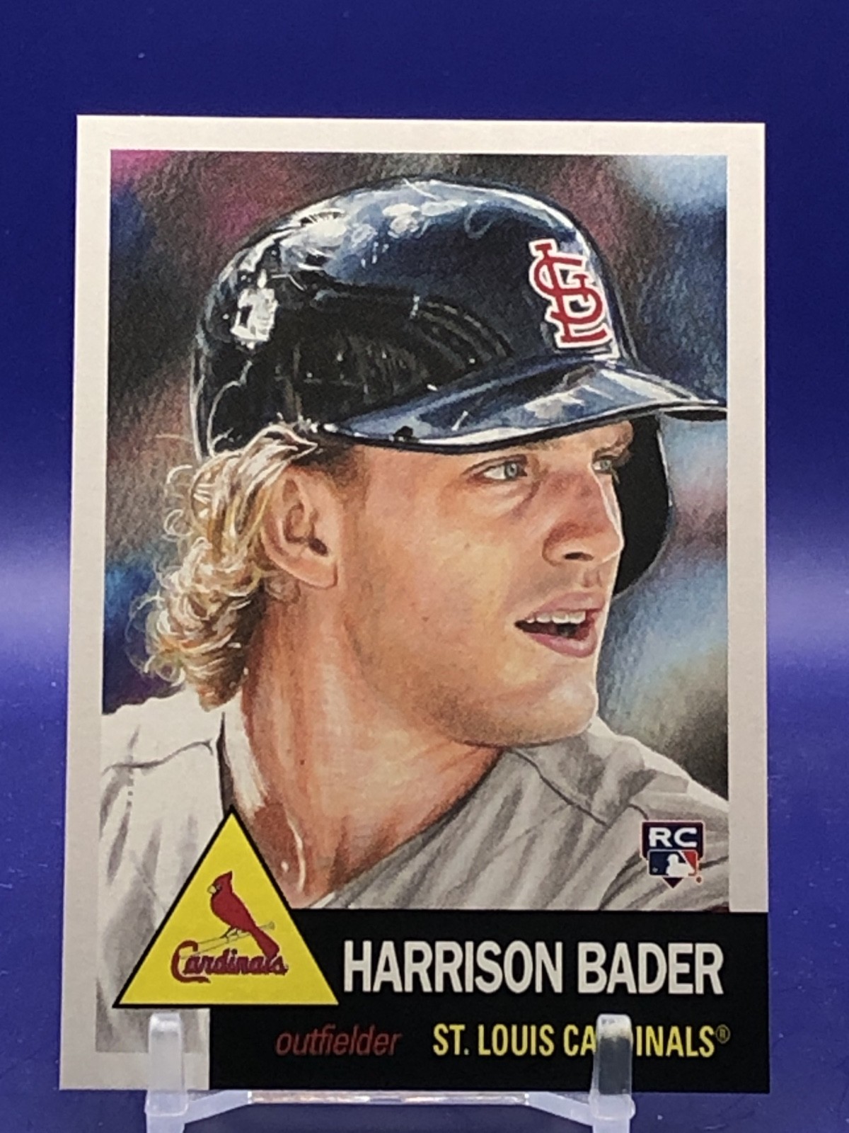 2018 Topps Living Set 1953 Topps Design #120 Harrison Bader/4283 (RC)