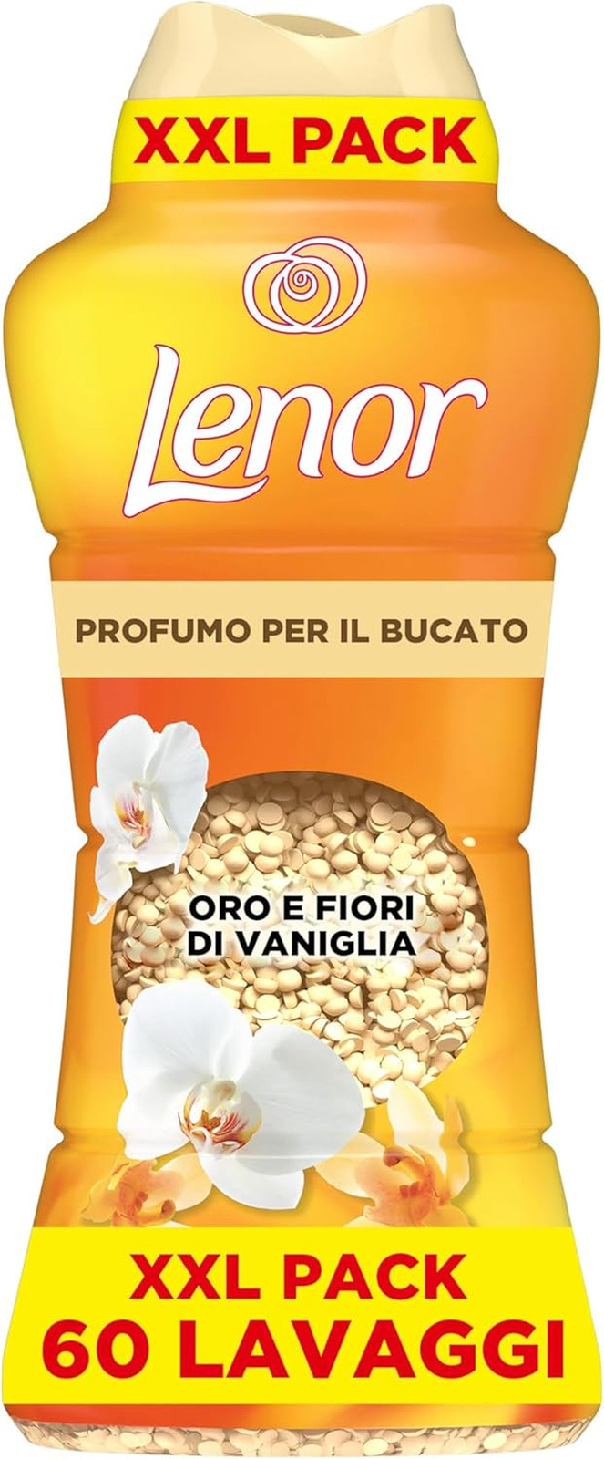 Perle Profumate Bucato Oro e Vaniglia Maxi Formato | Freschezza di Lusso