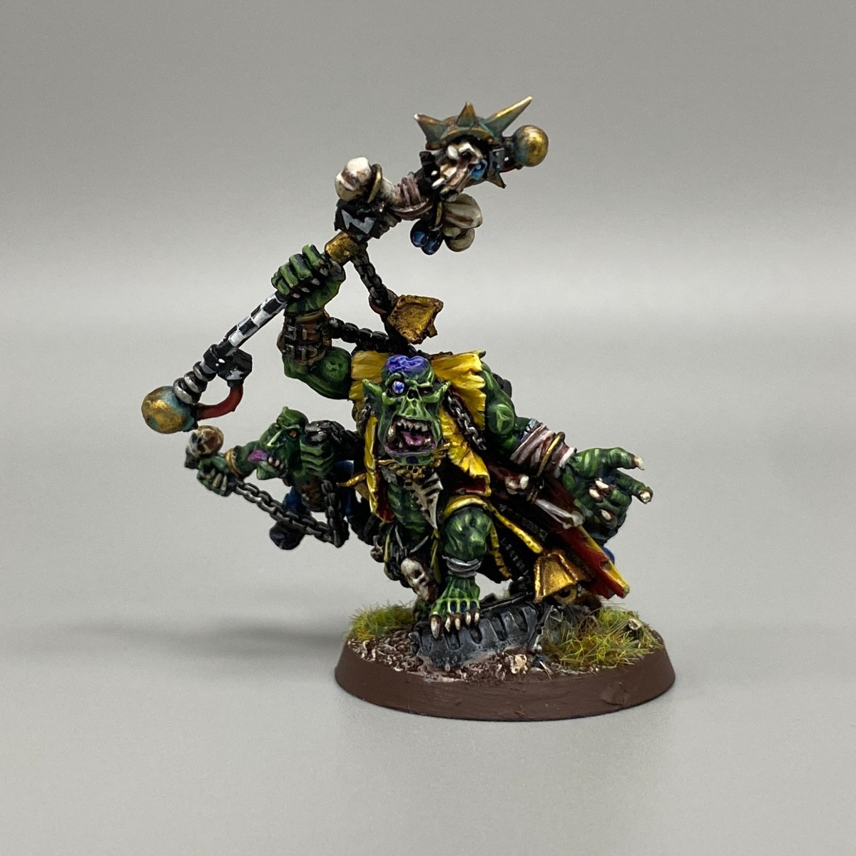 ORK WEIRDBOY ORKS WARHAMMER 40,000 40K PAINTED METAL PSYKER GAMES
