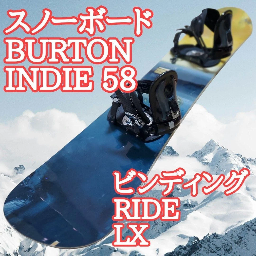 BURTON INDIE 158cm × RIDE LX（Mサイズ）スノボセット Ride Snowboard 158 for sale - eBay