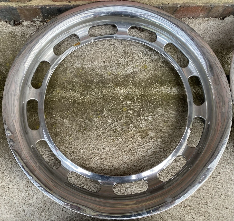 Embellecedores de vestido/rueda Mercedes Benz. Juego de 4..13”… 1954-1959. 220A-220S..W180. Foto 4 de 4