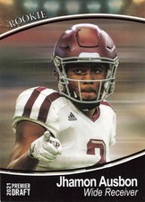 Jhamon Ausbon 2021 SAGE Premier Draft Rookie Card #34 Texas A&M Aggies NM. rookie card picture