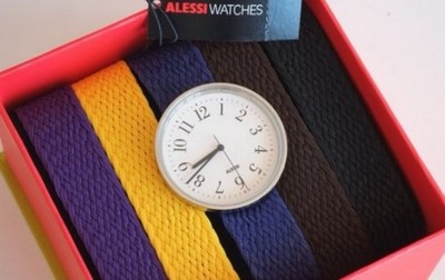 Alessi Armbanduhr ''Record'' Limited Edition Design Achille Castiglioni