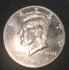 1998 D Kennedy Half Dollar BU Collector's Coin. Free Shipping So Get It Now.