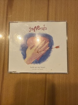 GENESIS - HOLD ON MY HEART(INCLUDES 2 LIVE TRACKS) - 4 TRACK MAXI CD 1992