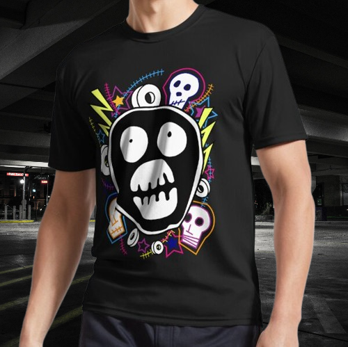 New Shirt The Mighty Boosh logo Active T-Shirt Funny Size S to 5XL