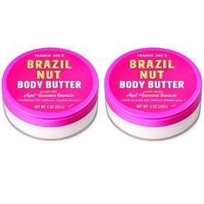 TRADER JOE S BRAZIL NUT BODY BUTTER, 3 oz, 2 ...