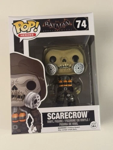 Funko Pop! Vinyl: Batman: Arkham Knight Scarecrow #74 +protector