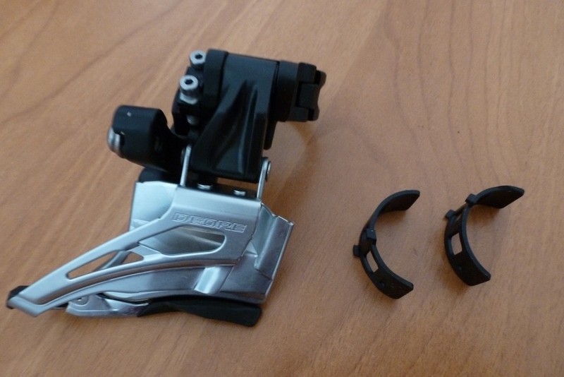 Shimano Deore FD M618 Front Derailleur Clamp Band Size 34.9 & 31.8 2x10-Speed