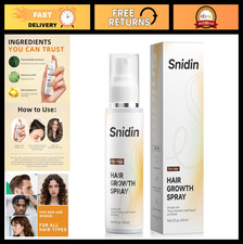 Hair Growth Spray with Rosemary  Biotin, Non-Greasy, Prevents Thinning  Loss,