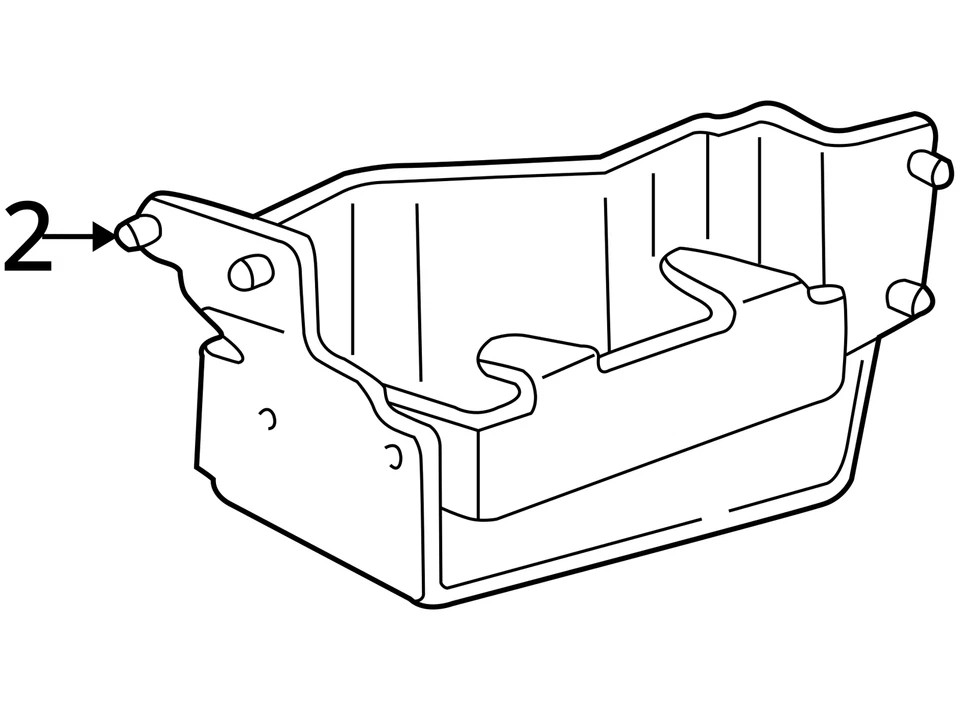 SE ADAPTA A 1998-2001 GMC CHEVROLET JIMMY BLAZER SOPORTE 22137535 - NUEVO OEM 22137535 Foto 3 de 3