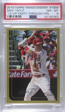 2019 Topps Transcendent Party Through The Years 22/83 Mike Trout PSA 8 2f4