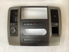 2009-2012 Dodge Ram 1500 2500 Center Dash Radio Bezel Trim Vents Oem