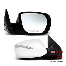 Passenger Side Mirror Assembly Compatible with 2013-2018 Santa Fe Sport Right