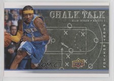 2008-09 Upper Deck First Edition Chalk Talk Allen Iverson #CT-7 HOF 0g46