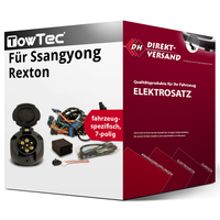 E-Satz 7Polig Spezifisch für Ssangyong Rexton 07.2012-06.2017 Neu