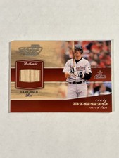 2002 Playoff Piece of the Game Craig Biggio Bat Relic #POG-16 Houston Astros MLB