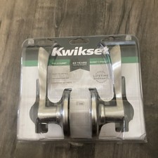 Kwikset Security Balboa Satin Nickel Universal Passage Door Handle New