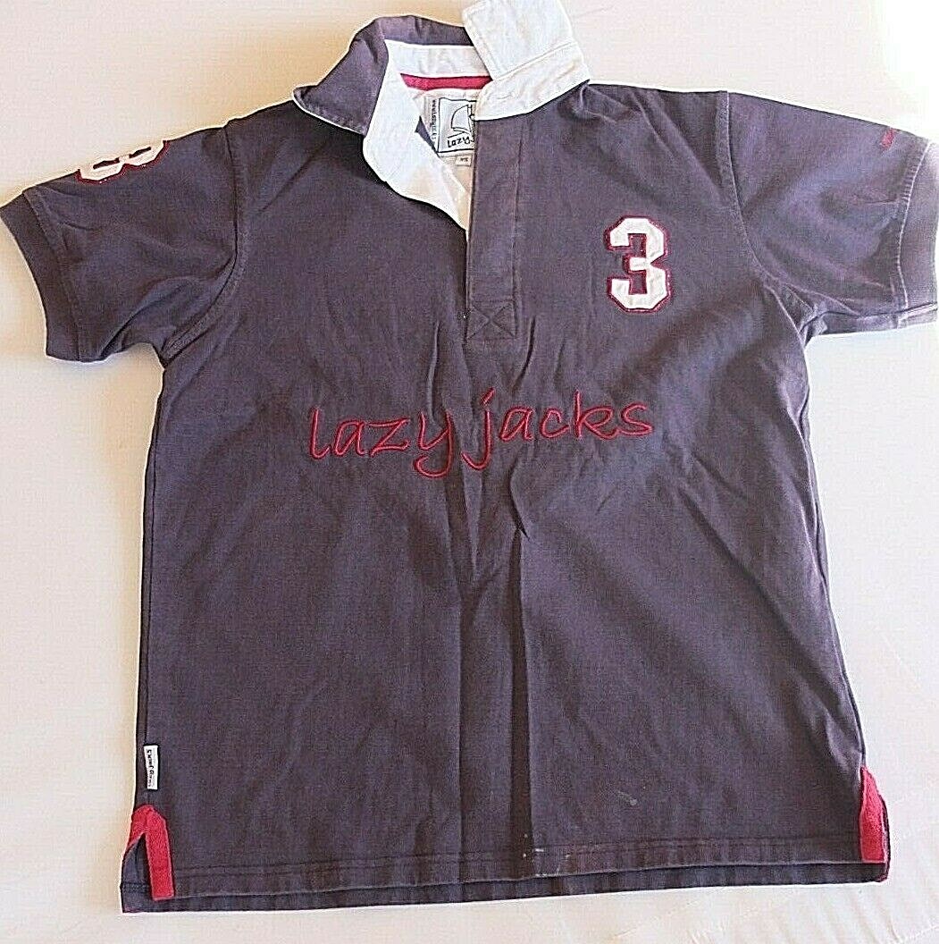 LAZY JACKS Womens Polo Tee Shirt Size 34-36 ins image 3