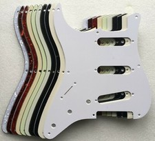 LINKE HAND Stratocaster SSS Schlagbrett 8 Loch 50er RI Strat US/MiJ/Leer ++ Farben