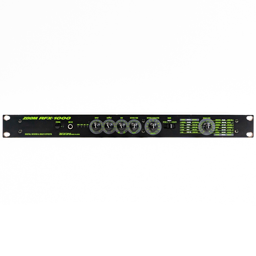 Zoom RFX-1000 Digital Reverb and MultiFX Unit Rackmount w