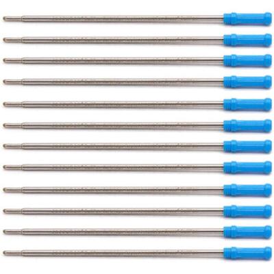 Tip:1.0mm 4.5'' 116mm Long Ballpoint Metal Pen Refill  Fits For Cross 8513 8511