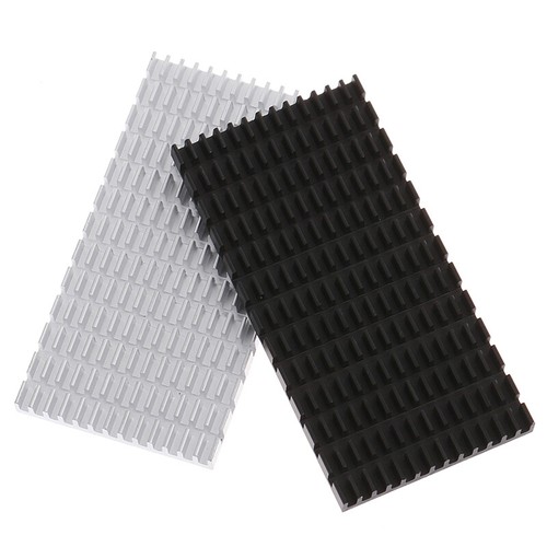 80*40*5mm Aluminum Heatsink Panel Heat Sink CPU Power IC Chip Cooler Radiator - Afbeelding 10 van 12
