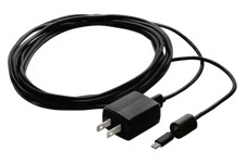 Black Power Adapter for Wire-Free Cameras wit...