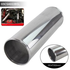 102mm 4.0" Aluminum Turbo Intercooler Pipe Piping Tube Tubing Straight L=300mm