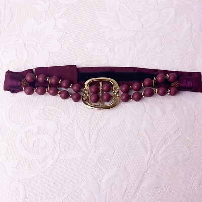 Carolyn Tanner Designs Atlanta Vintage Beaded Gold Plum  display picture 2