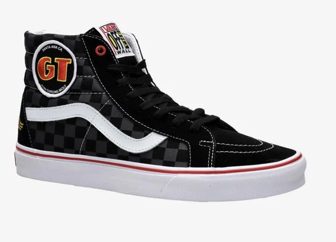 VANS x GT BMX SK8 HI REISSUE UK 9 BLACK RARE Our Legends Dyno Old School