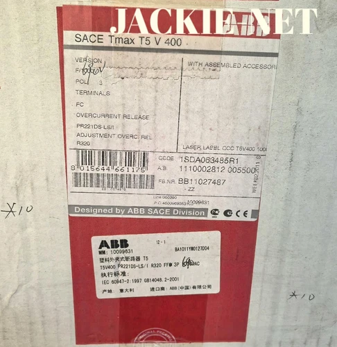 1PCS NEW SACE TMAX T5 V 400 VIA DHL/FedEx #PY