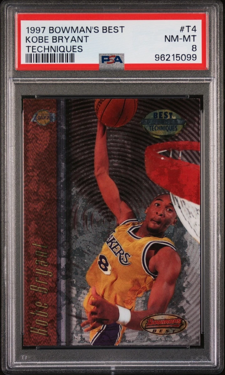 Bowman Kobe Bryant Basketball 1997-98 Season Sports Trading Cards