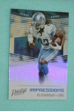 BO SCARBROUGH 2020 PRESTIGE IMPRESSIONS #IM-BS DETROIT LIONS